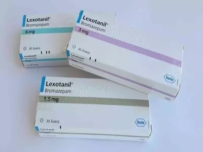 Bromazepam (Lexotan, Lexotanil) 3 mg